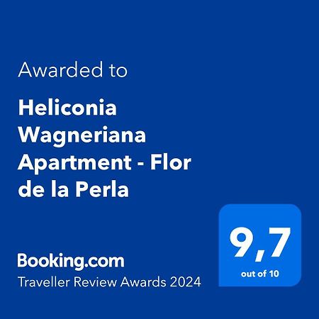 Heliconia Wagneriana Apartment - Flor De La Perla サンタ・マルタ エクステリア 写真