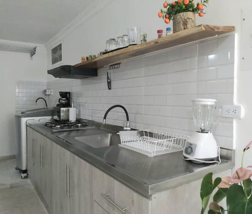 Heliconia Wagneriana Apartment - Flor De La Perla サンタ・マルタ エクステリア 写真