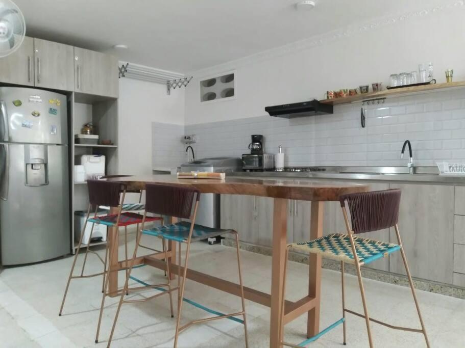 Heliconia Wagneriana Apartment - Flor De La Perla サンタ・マルタ エクステリア 写真